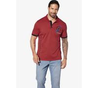 Jan Vanderstorm Comfort Fit Poloshirt Kurzarm rot