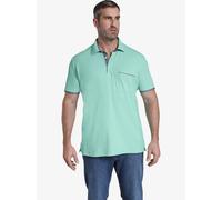 Jan Vanderstorm Comfort Fit Poloshirt Kurzarm türkis