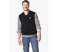 Pullunder JAN VANDERSTORM "Pullunder SKORLAN" Gr. XXXL, schwarz Herren Pullover (57100646-XXXL) schwarz