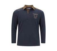 Jan Vanderstorm Regular Fit Sweatshirt dunkelblau, Zweifarbig