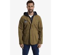 Jan Vanderstorm Sakko Herren Comfort Fit Baumwolle oliv, 58