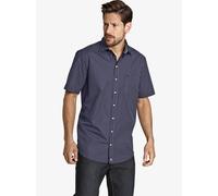 Jan Vanderstorm Comfort Fit Hemd Kurzarm blau