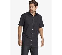 Jan Vanderstorm Comfort Fit Hemd Kurzarm schwarz