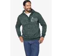 Jan Vanderstorm Strickfleeceshirt Herren petrol, XXXL