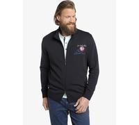 Jan Vanderstorm Comfort Fit Strickjacke dunkelblau, Einfarbig
