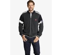 Jan Vanderstorm Comfort Fit Strickjacke dunkelgrau, Mehrfarbig