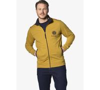 Sweatjacke JAN VANDERSTORM "Sweatjacke ANDTARSEN" Gr. XXL, gelb (dunkelgelb) Herren Sweatjacken (94354301-XXL) dunkelgelb