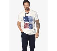 Jan Vanderstorm Comfort Fit T-Shirt weiss, Bedruckt