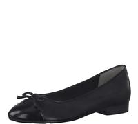 Jana 100% COMFORT LEATHER 8-8-22150-28/001 BLACK Ballerinas FS 2022 für Damen, schwarz, Größe 37 EU