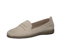 Jana 100% COMFORT LEATHER 8-8-24600-26/364 MACCHIATO NUB. Slipper / Trotteur FS 2021 für Damen, beige, Größe 37 EU