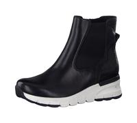 Jana 100% COMFORT LEATHER 8-8-25405-27/022 BLACK NAPPA Klassische Stiefeletten HW 21/22 für Damen, schwarz, Größe 40 EU