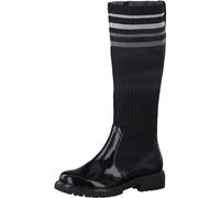 Jana 100% COMFORT LEATHER 8-8-25509-27/001 BLACK Klassische Stiefel HW 21/22 für Damen, schwarz, Größe 37 EU