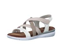 Jana 100% COMFORT LEATHER 8-8-28205-26/197 WHITE COMB FS 2021 für Damen, bunt, Größe 43 EU