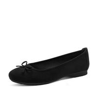 Jana Damen Ballerinas mit Schleife Vegan