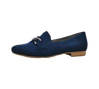 Jana Damen Slipper 8-24263-42/805 Vegan, mit Blockabsatz Blau (Navy) EU 36