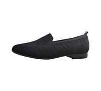 Jana Damen Slipper mit Strukturmuster Vegan, Schwarz (Schwarz), 36 EU