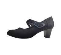 Jana Riemchenpumps für Damen, schwarz, Gr. 37 EU
