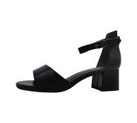 Jana Damen Sandalen mit Absatz Festlich Vegan, Schwarz (Black), 36 EU