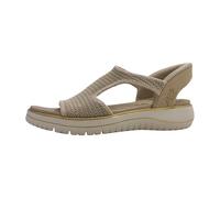 Jana Coshy Sandalette 8-28775-46 beige H-Weite
