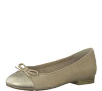 Jana 8-8-22150-28/356 SAND SUEDE Ballerinas FS 2022 für Damen, beige, Größe 39 EU