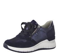 Jana 8-8-23721-28/805 NAVY Sportliche Schnürer FS 2022 für Damen, blau, Größe 42 EU