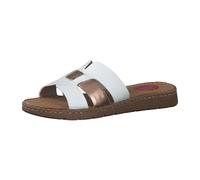 Jana 8-8-27108-28/152 WHITE/ROSEGOLD Klassische Pantoletten FS 2022 für Damen, weiß, Größe 37 EU