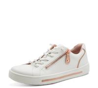 Jana 82366042 Damen Schnürer, weiß, 37 EU