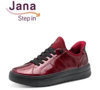 Jana 82376445 Damen Slip-On Sneaker, rot, 37 EU
