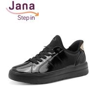 Jana 82376445 Damen Slip-On Sneaker, schwarz, 37 EU