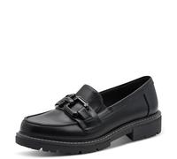 Jana 82476441 Damen Loafer, schwarz, 38 EU
