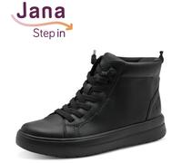 Jana 82527145 Damen Schnürboots, schwarz, 37 EU