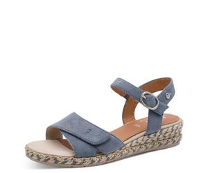 Jana 82827446 Damen Plateau Sandaletten, blau, 40 EU