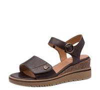 Jana 82836546 Damen Plateau Sandaletten, braun, 41 EU