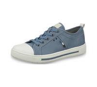 Jana Bequeme Schnürschuhe für Damen, blau, Größe 39 EU