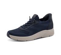 Jana Bequeme Schnürschuhe für Damen, blau, Größe 39 EU