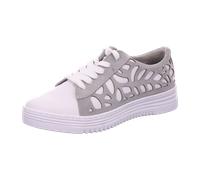 Jana Bequeme Schnürschuhe für Damen, grau, Größe 40 EU