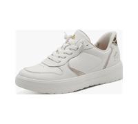 Jana Bequeme Schnürschuhe für Damen, weiß, Größe 36 EU