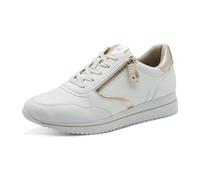 Jana Bequeme Schnürschuhe für Damen, weiß, Größe 37 EU