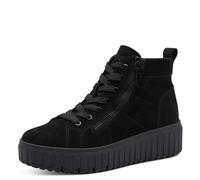 Jana bordeaux (bordo) Damen Schnürboots, schwarz, 37 EU