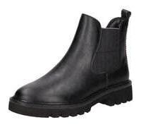 Jana Chelsea Boots Damen schwarz schwarz 37 Synthetik