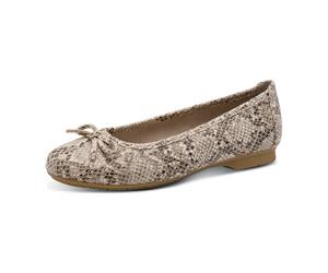 Jana Da.-Ballerina für Damen, beige, Größe 38 EU