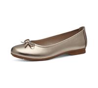 Jana Da.-Ballerina für Damen, gold, Größe 37 EU