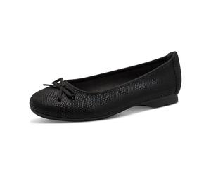 Jana Da.-Ballerina für Damen, schwarz, Größe 38 EU