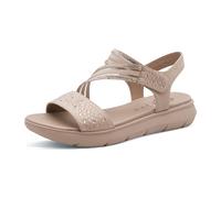 Jana Da.-Sandalette für Damen, beige, Größe 37 EU