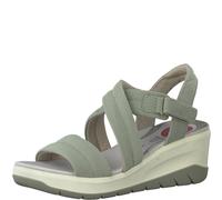 Jana Da.-Sandalette für Damen, grün, Größe 39 EU