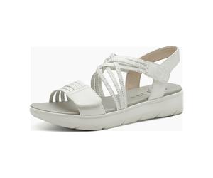 Jana Da.-Sandalette für Damen, weiß, Größe 37 EU