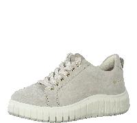 Jana - Da.-Schnürer braun TAUPE - Gr. - 37