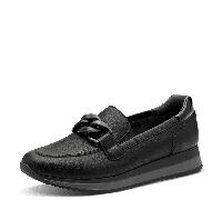 Jana - Da.-Slipper schwarz BLACK - Gr. - 37