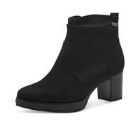 Jana Damen Stiefeletten mit Absatz Wasserabweisend Vegan, Schwarz (Schwarz), 39 EU