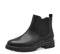 Jana Shoes Stiefeletten Damen M2546543 Vegan Reißverschluss Schwarz Größe 38 EU